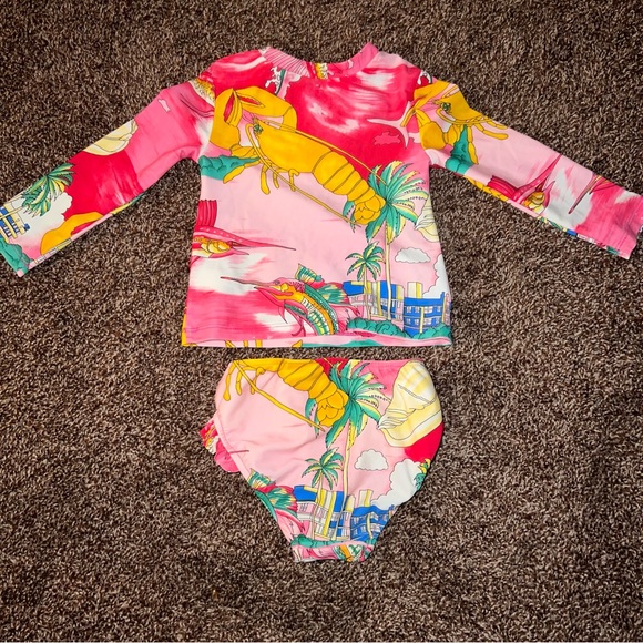 Ralph Lauren Toddler Swimsuit - Picture 2 of 4